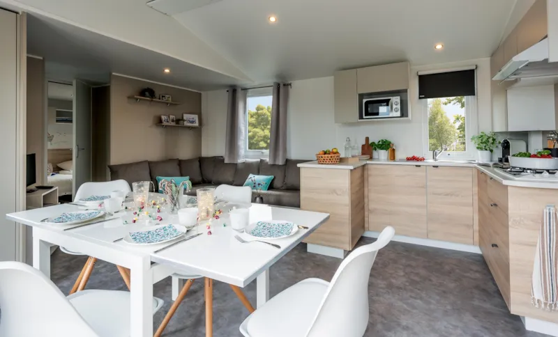 Mobil-Home Violette Climatisé 3 Chambres
