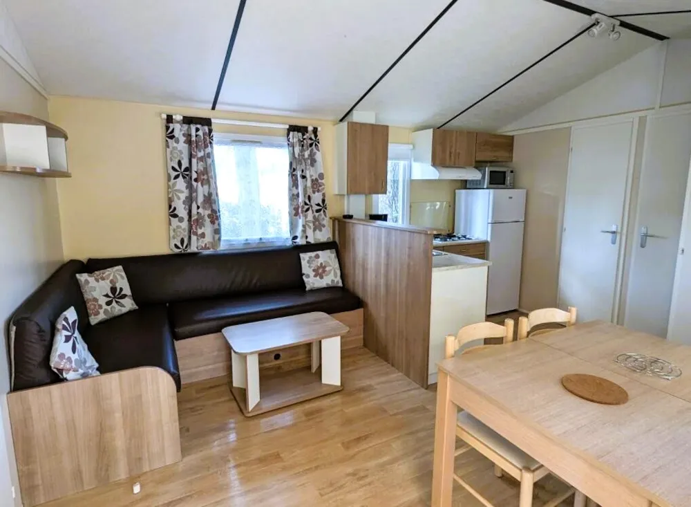 Mobil-home Confort 3 chambres avec terrasse couverte