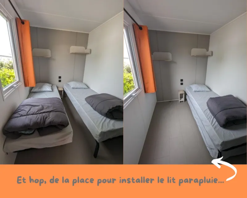Mobil-Home Agora Climatisé 3 Chambres