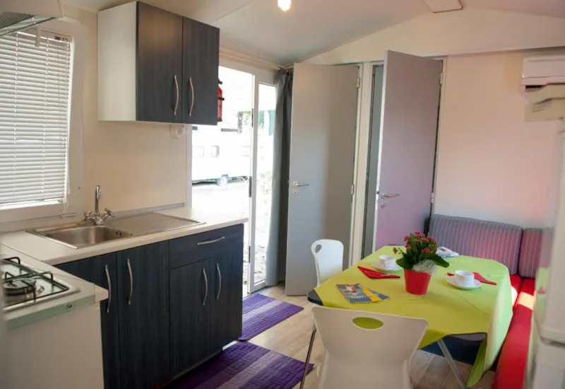 Mobilhome 5 + Voiture + Wc + Climatisation + Tv