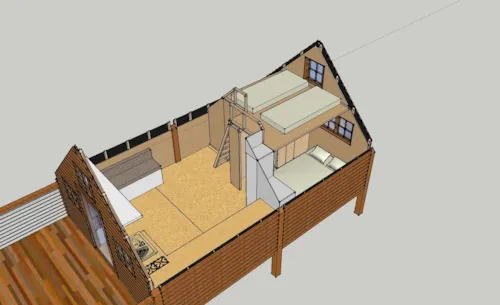 Location - Cabane Les 12 Cols - image n°3 - Camping Les 12 Cols