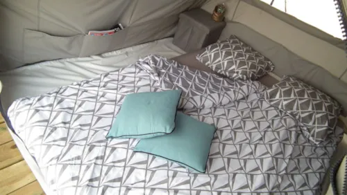 Location - Tente Cocoon - image n°3 - Camping Les 12 Cols