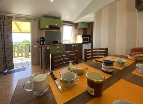 Accommodation - Comfort Mobile Home - image n°3 - Camping Les 12 Cols