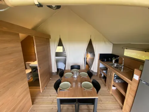 Location - Tente Lodge - image n°4 - Camping Les 12 Cols