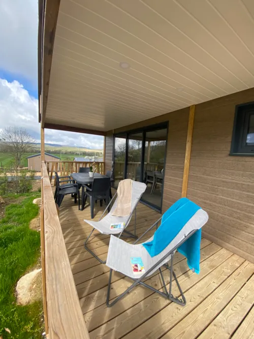 Location - Chalet Confort Premium - image n°2 - Camping Les 12 Cols