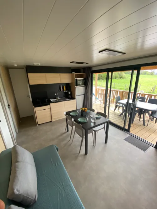Location - Chalet Confort Premium - image n°3 - Camping Les 12 Cols