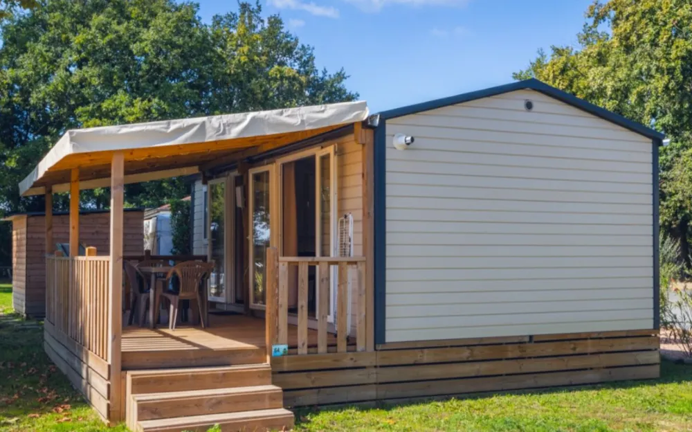 Accommodation - Mobile Home Oklaoma 1 - 20M² - 1 Bedroom - Camping Oasis des Dombes