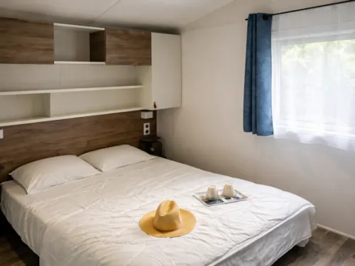 Location - Colorado 1 - 20M² - 1 Chambre - image n°4 - Camping Oasis des Dombes