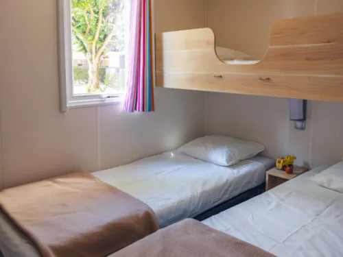 Location - Colorado 2 - 30M² - 2 Chambres - image n°5 - Camping Oasis des Dombes