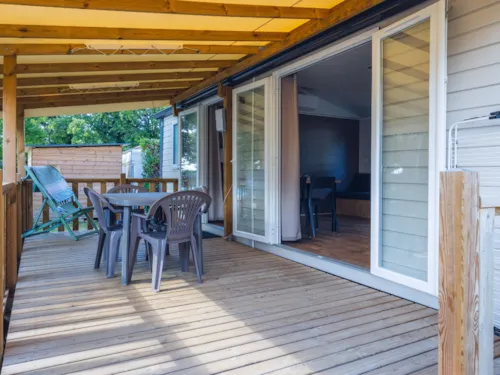 Location - Oklaoma 2 - 30M² - 2 Chambres - image n°2 - Camping Oasis des Dombes