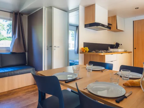 Location - Oklaoma 3 - 30M² - 3 Chambres - image n°3 - Camping Oasis des Dombes