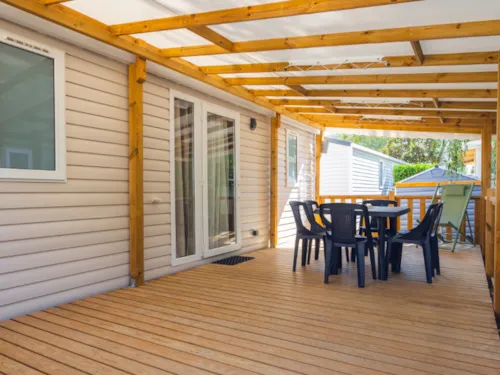 Accommodation - Indiana 2  - 40M² - 2 Bedrooms - image n°2 - Camping Oasis des Dombes
