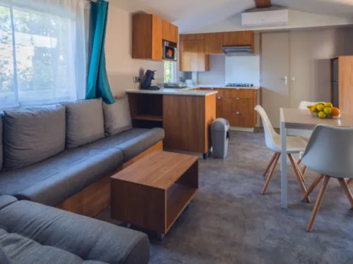 Accommodation - Indiana 2  - 40M² - 2 Bedrooms - image n°3 - Camping Oasis des Dombes
