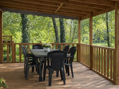 Accommodation - Indiana 3 - 40M² - 3 Bedrooms - 2 Bathrooms - image n°2 - Camping Oasis des Dombes