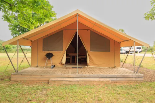 Location - Cabane Toilée - image n°2 - Camping Claire Rivière