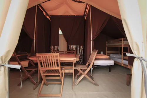 Location - Cabane Toilée - image n°2 - Camping Claire Rivière
