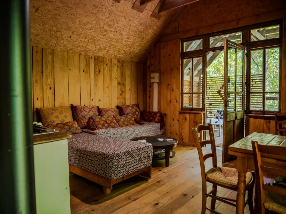 Location - Cabane - 2 Chambres - Camping la Graville