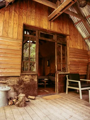 Locatif - Cabane - 2 slaapkamers - Camping la Graville