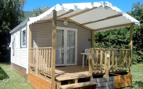 Location - Mobil-Home 1 Chambre - image n°1 - Clico Chic - Camping L'Aloua