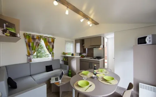 Location - Mobil-Home 3 Chambres - image n°4 - Clico Chic - Camping L'Aloua