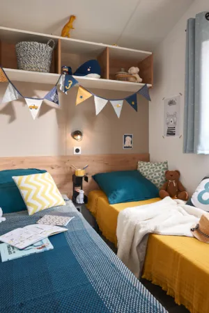 Locatif - Mobil-home 2 chambres- Bikini - Clico Chic - Camping L'Aloua