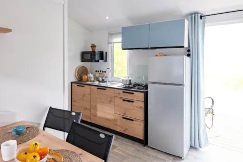 Location - Mobil-Home 2 Chambres- Bikini - image n°2 - Clico Chic - Camping L'Aloua