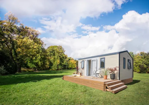 Location - Mobil-Home 2 Chambres- Bikini - image n°4 - Clico Chic - Camping L'Aloua