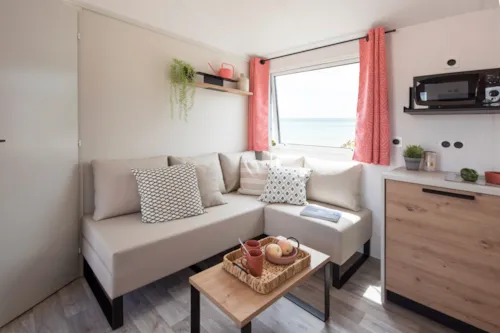 Huuraccommodatie(s) - Stacaravan 3 Slaapkamers - New Toscane - image n°3 - Clico Chic - Camping L'Aloua