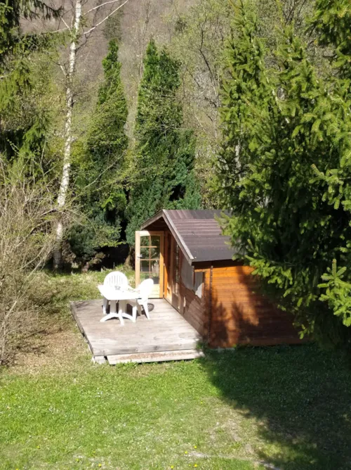 Location - Chalet Bois - image n°1 - Camping Les Bouleaux