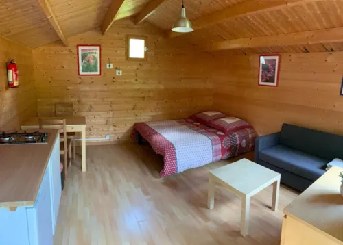 Location - Chalet Bois - image n°3 - Camping Les Bouleaux