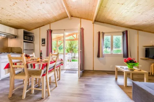 Huuraccommodatie(s) - Chalet Top Tv - image n°2 - Capfun - Camping La Régnière