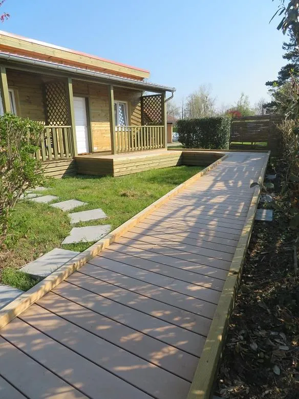 Chambre - Chambre Chalet Motel - Pmr (Adapté Pour Personnes À Mobilité Réduite) - La Ferme des Epinettes