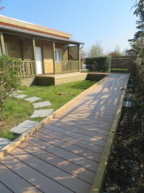 Chambre - Chambre Chalet Motel - Pmr (Adapté Pour Personnes À Mobilité Réduite) - image n°1 - La Ferme des Epinettes