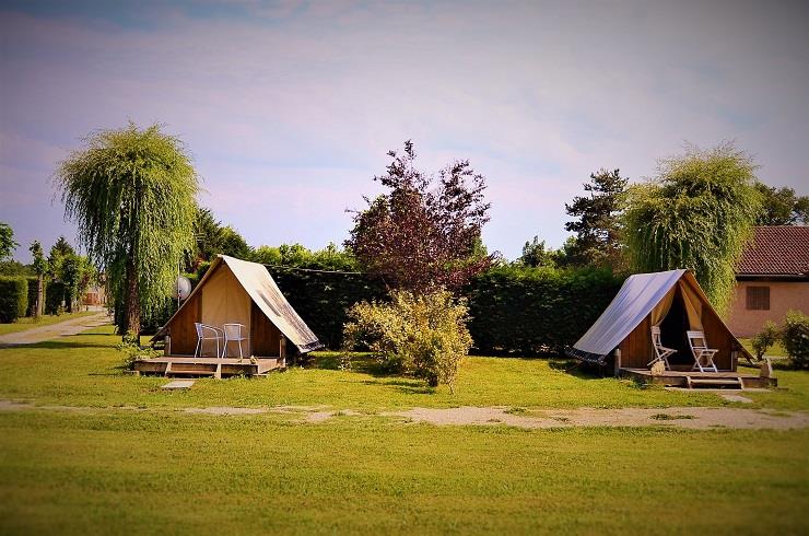 Accommodation - Wooden Tent - La Ferme des Epinettes