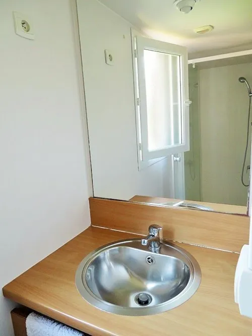Huuraccommodatie(s) - Chalet Mobile - image n°3 - La Ferme des Epinettes