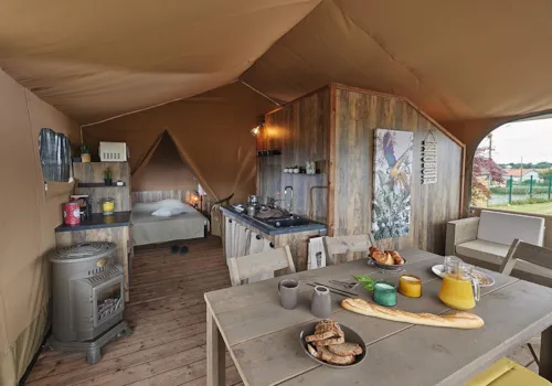 Location - Tente Ecolodge "Kenya" - image n°2 - La Ferme des Epinettes