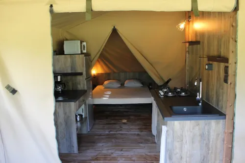 Location - Tente Ecolodge "Kenya" - image n°5 - La Ferme des Epinettes