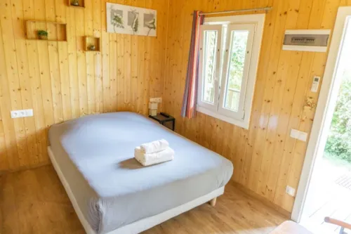 Kamer - Slaapkamer Chalet Motel - image n°3 - La Ferme des Epinettes