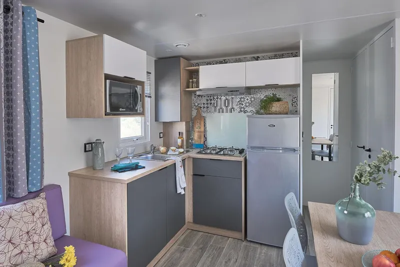 Mobilhome Lodge Grand Confort 3 Chambres Terrasse