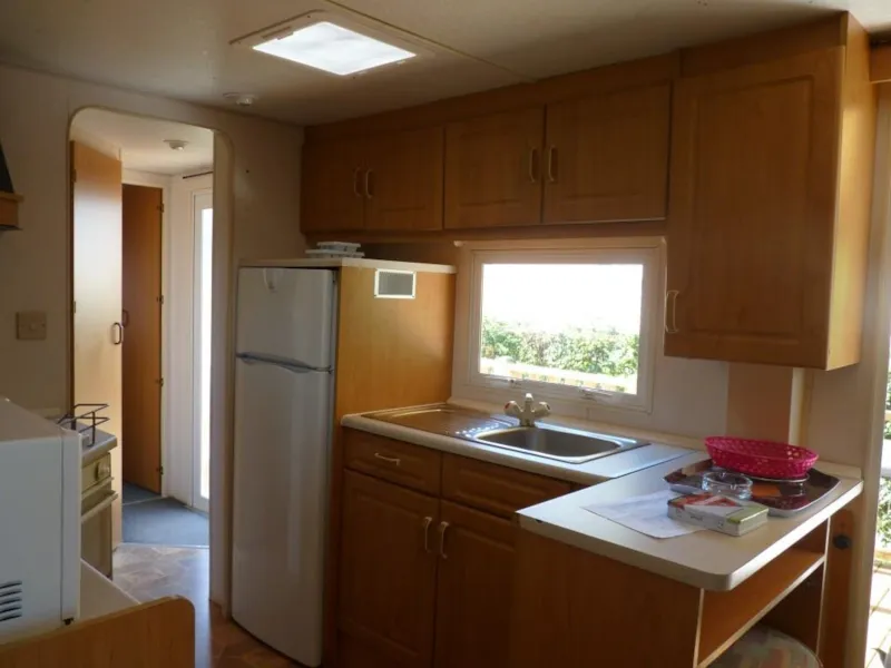 Vintage Mobilhome Atlas 2 Chambres Terrasse