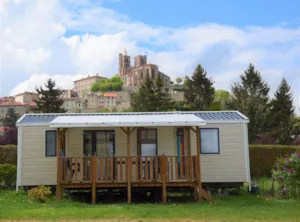 Locatif - Mobilheim Nirvana Grand confort 3 Schlafzimmer Terrasse - Camping de la Belle Etoile