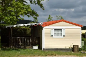 Locatif - Mobilheim Mercure Confort 2 Schlafzimmer Terrasse - Camping de la Belle Etoile