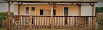 Accommodation - Vintage Mobilhome Cottage Continental 2 Bedrooms Covered Terrace - Camping de la Belle Etoile