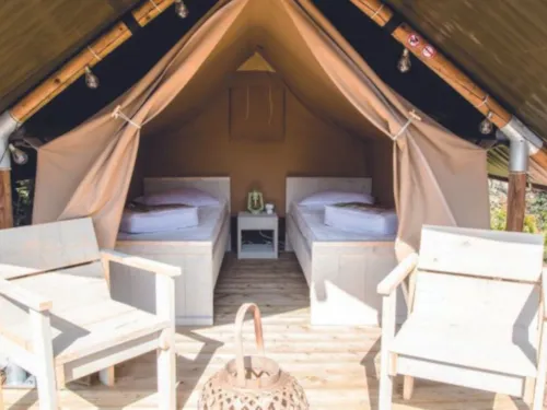 Mietunterkunft - Safarizelt Xs - image n°2 - Camping de la Belle Etoile