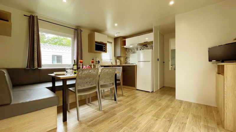 Mobilhome Lodge Grand Confort 3 Chambres Terrasse