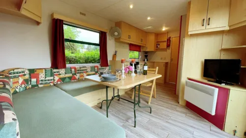 Mietunterkunft - Vintage Mobilheim Verona 2 Zimmer - image n°3 - Camping de la Belle Etoile