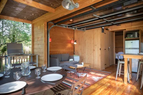 Mietunterkunft - Chalet Toronto - image n°3 - Huttopia Pays de Condrieu