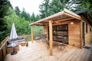 Locatif - Chalet Toronto - Huttopia Pays de Condrieu