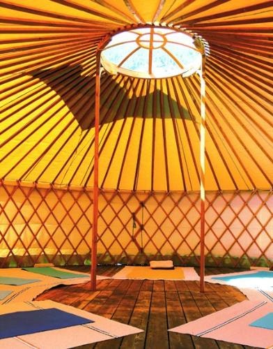 Mandala Yurt 45m² - for activities - without sanitary facilities — 2