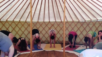 Mandala Yurt 45m² - for activities - without sanitary facilities — 3